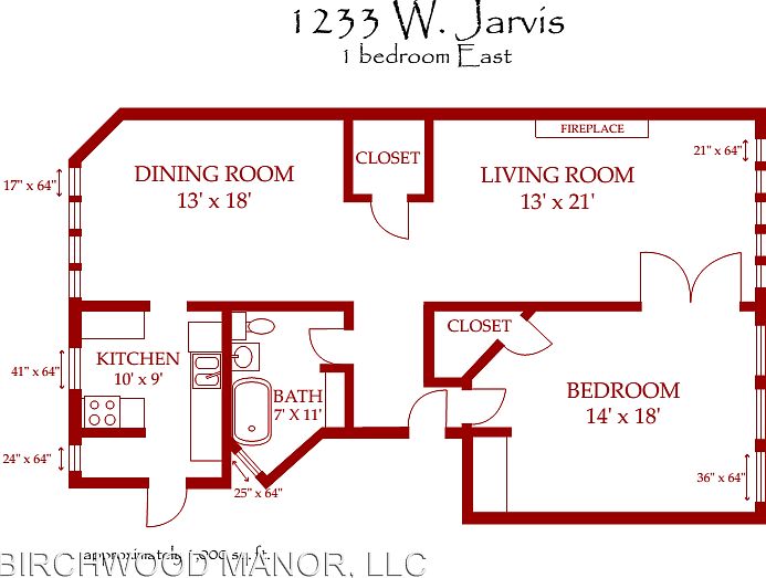 1st image of 1229 W Jarvis Ave #1