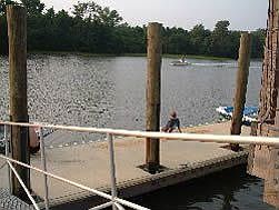 Dock behind Unit