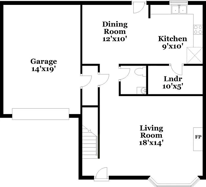 3 bed, 2.5 bath, 1354 sqft, $1,955 — Photo 2