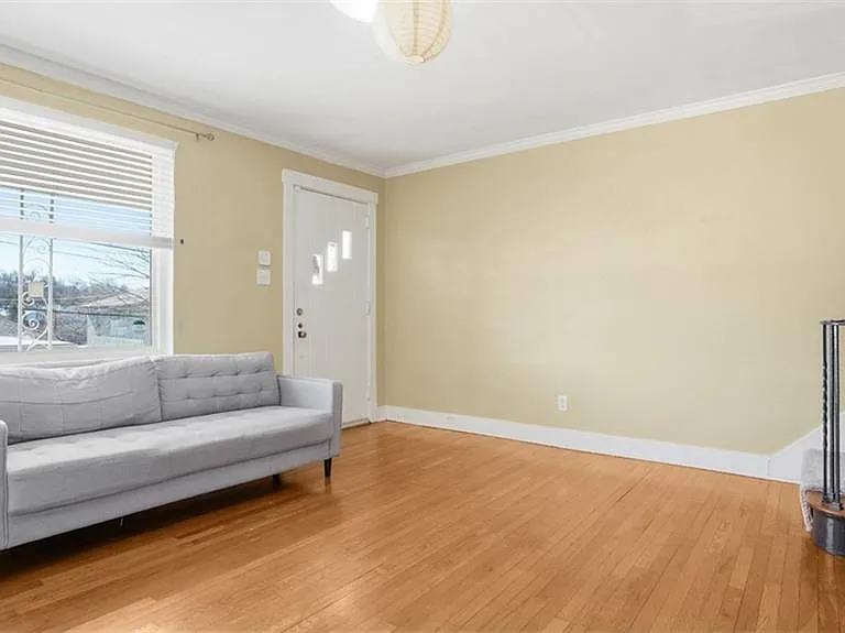 Living room and main entrance