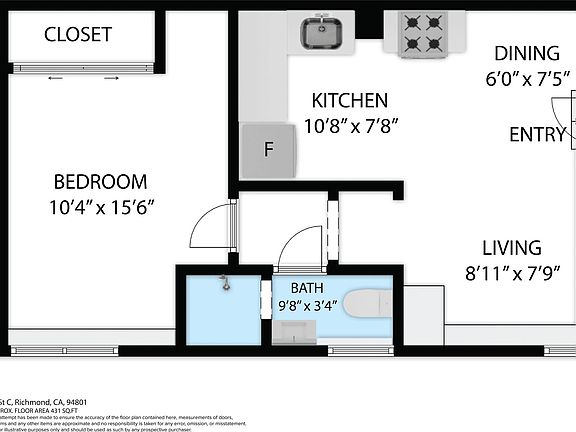 2nd image of 137-139 4th St #139-C