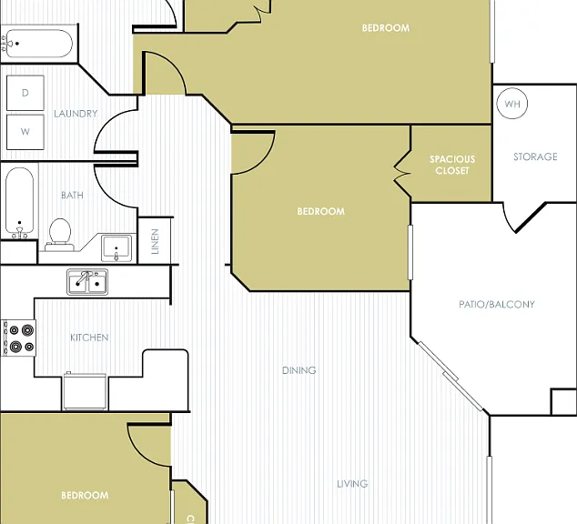 The Blacksmith Floorplan Diagram