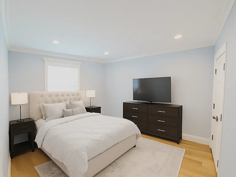 Bedroom capable of fitting King or Queen bed. Ample closet space.