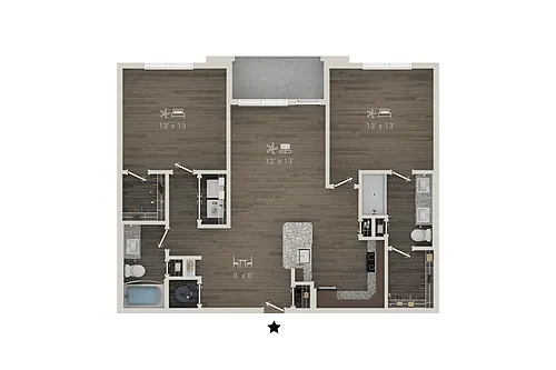 Floor plan The Port