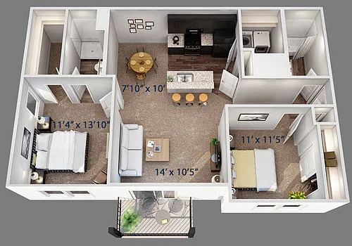 Floor plan The Sapphire