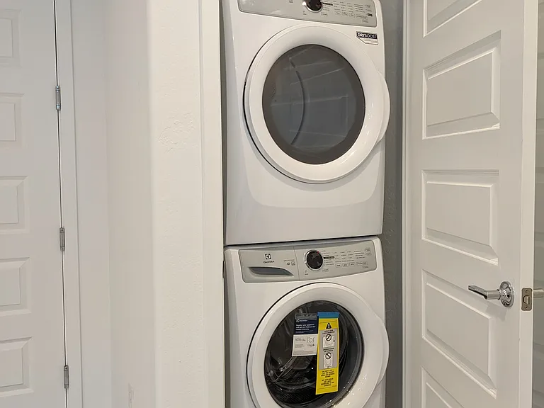 Washer + dryer
