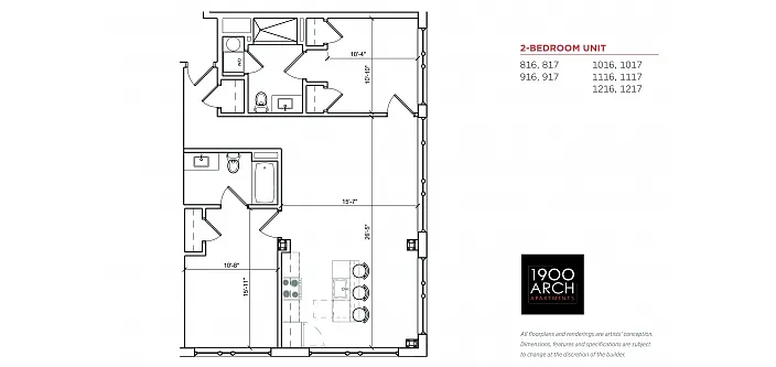 Floor plan 816
