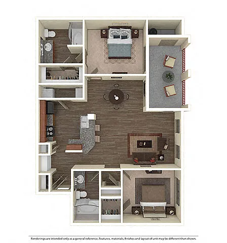 Floor plan B2B The Bellagio