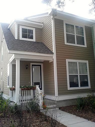 Front of Townhome