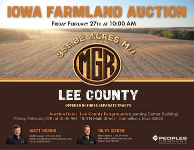 190th Street & 130th Ave, Donnellson, IA, 52625