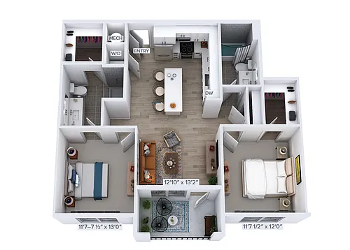 Floor plan B1