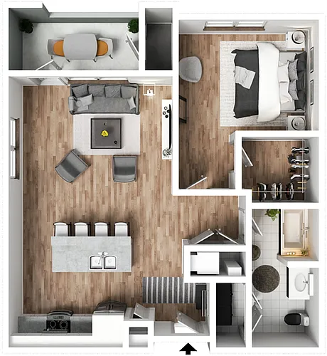 Floor plan Larkspur