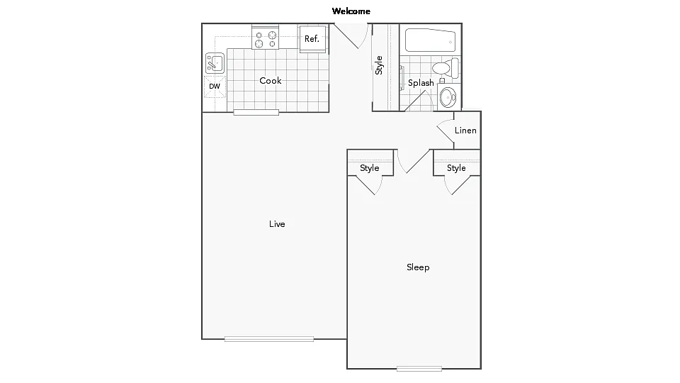 Floor plan Albany