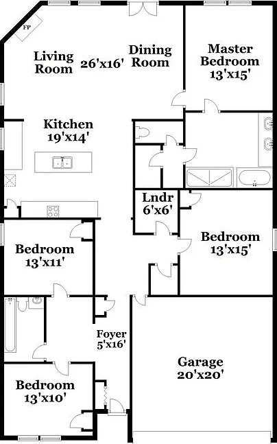 4 bed, 2.0 bath, 1835 sqft, $2,920 — Photo 2