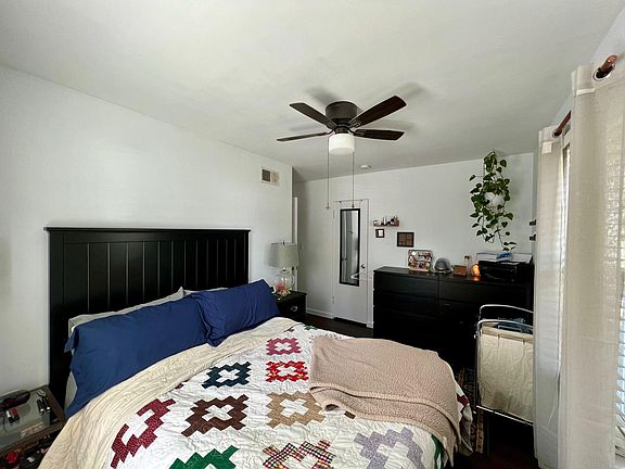 Nice size bedroom with windows on 2 sides. Hardwood floors.