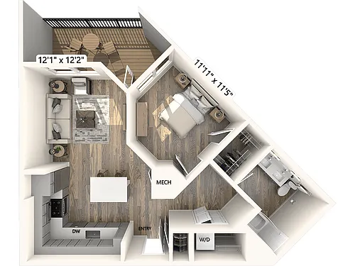 Floor plan AM12-705sf