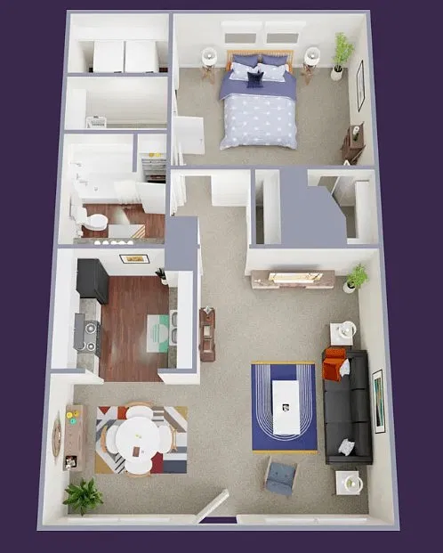 Floor plan A1-R
