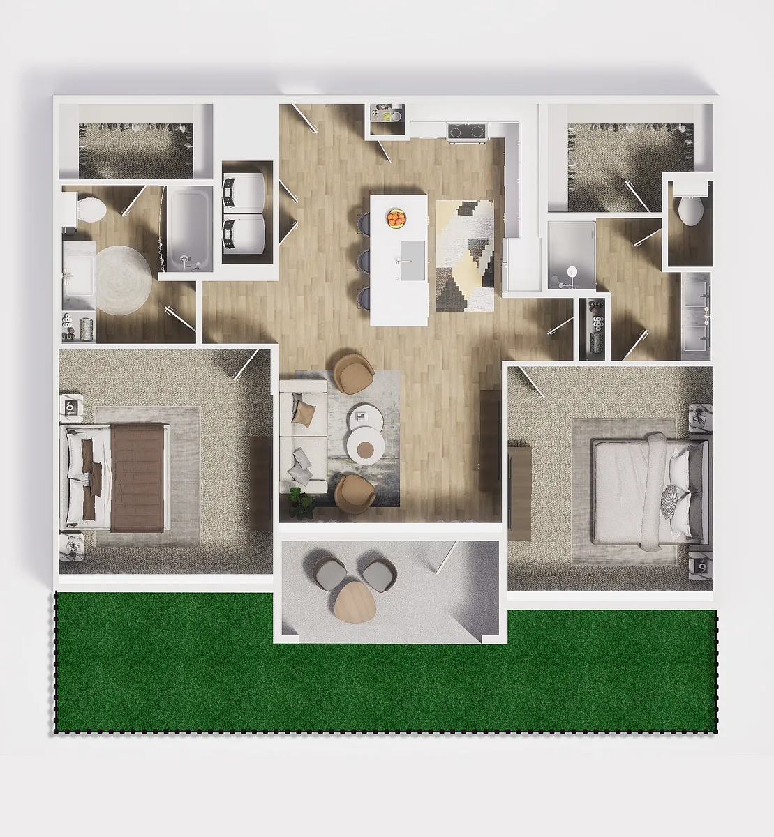 Floor plan B5 Yard