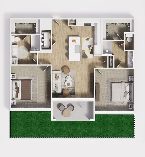 Floor plan B5 Yard
