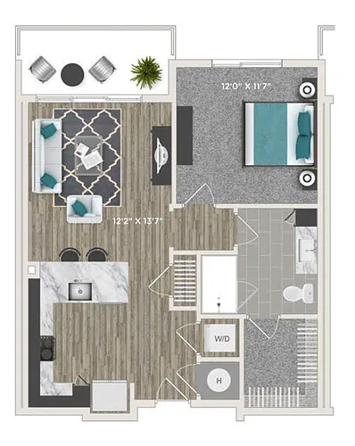 Floor plan 1A