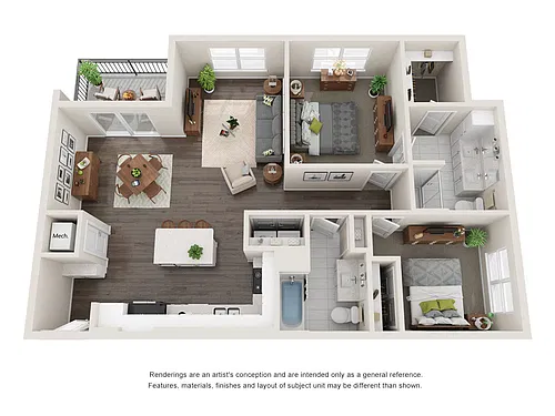 Floor plan B9