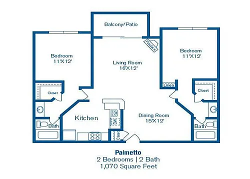 Floor plan Palmetto