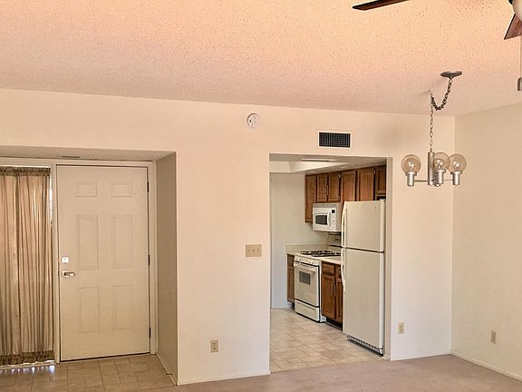 Kitchen open to living/dining area