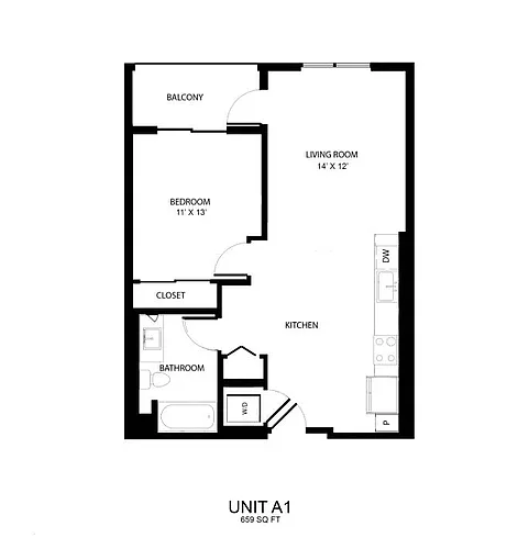 Floor plan A1