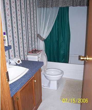 one of the bathrooms