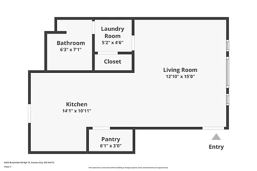Floor plan STUDIO UNIT
