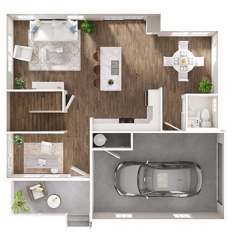 Floor plan 519 Horsey