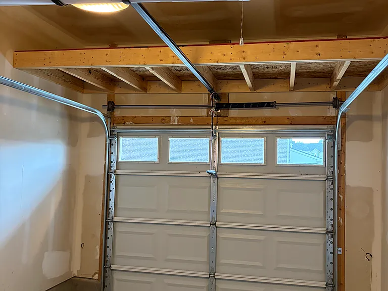 extra storage above garage door