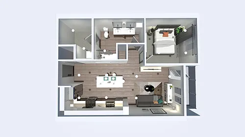 Floor plan Gamble