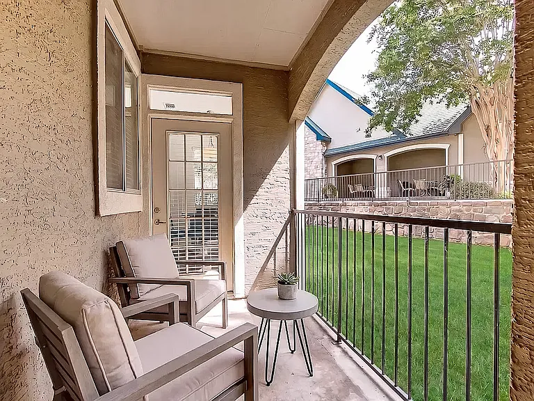 Private Balcony or Patio in Select Homes