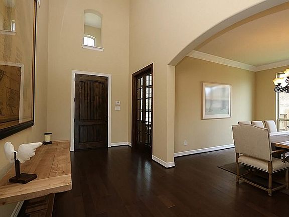 View from inside the home looking toward front door.