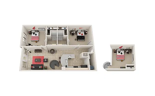 Floor plan B7 Loft