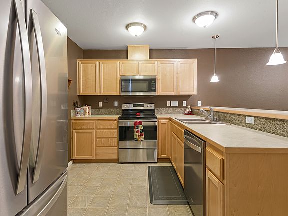Stainless steel appliances. Plenty of counter space. Garage 
