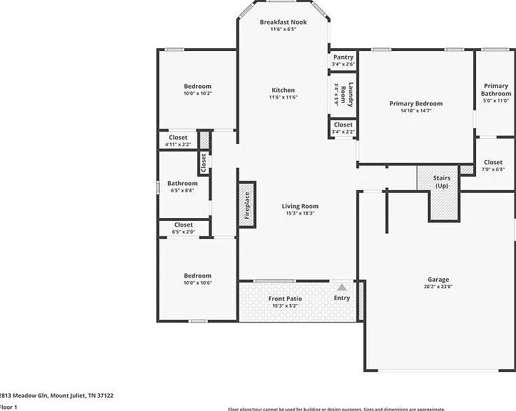 3 bed, 2.0 bath, 1812 sqft, $2,615 — Photo 2