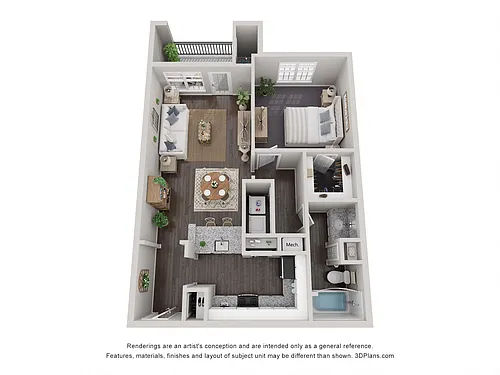 Floor plan Olive