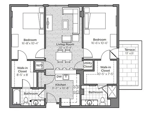 Floor plan The Park