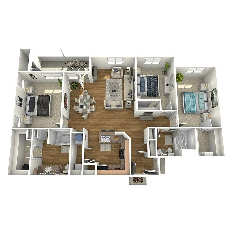 Floor plan C1GR