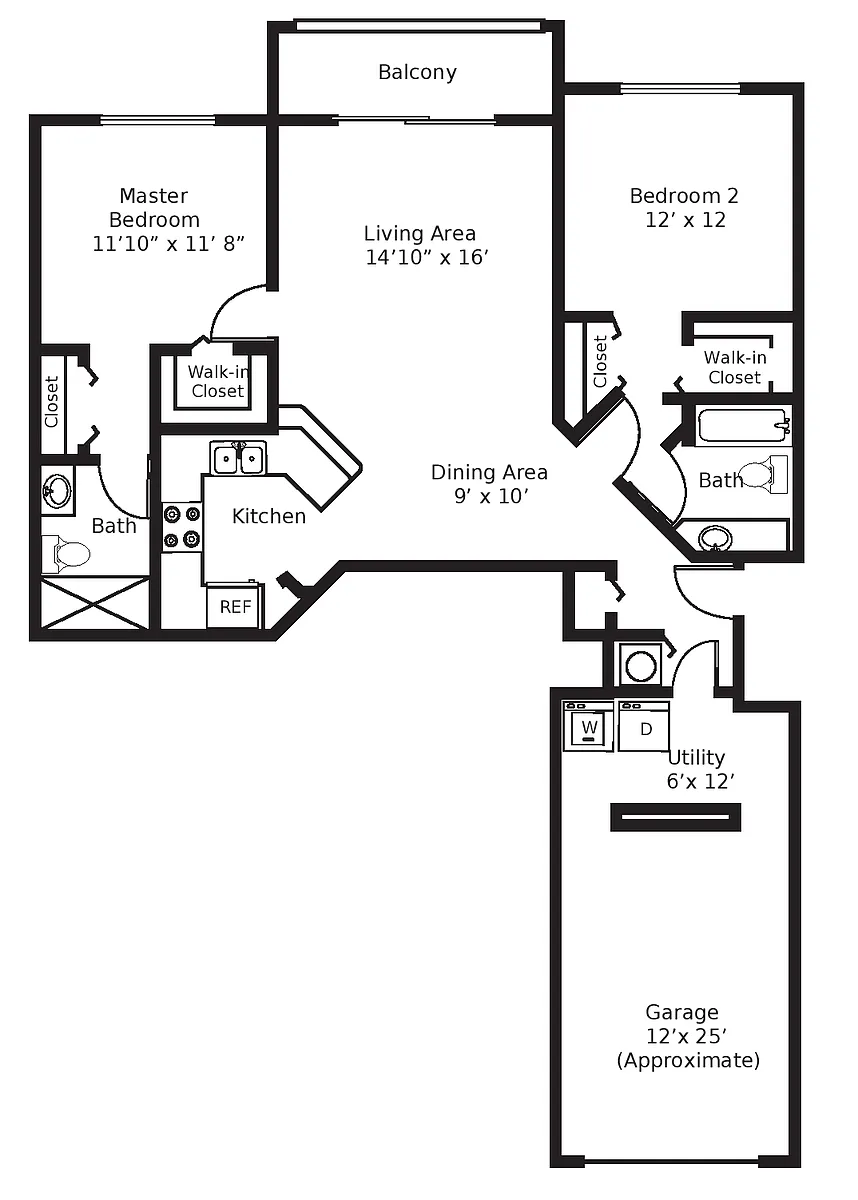Floor plan Rosewood