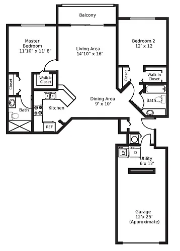 Floor plan Rosewood