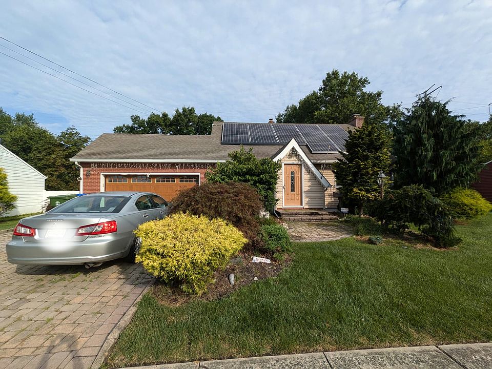 Front of the home (with solar panels)