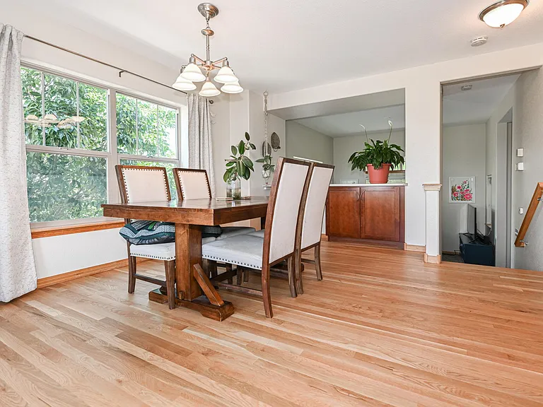 Dining area with a view
