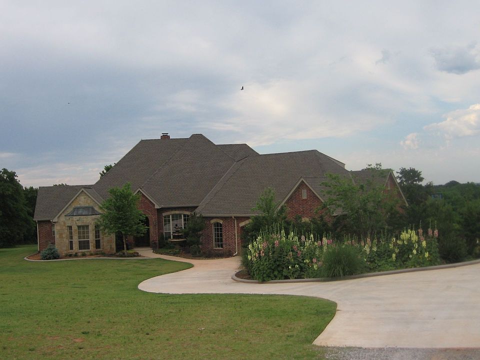 View from driveway