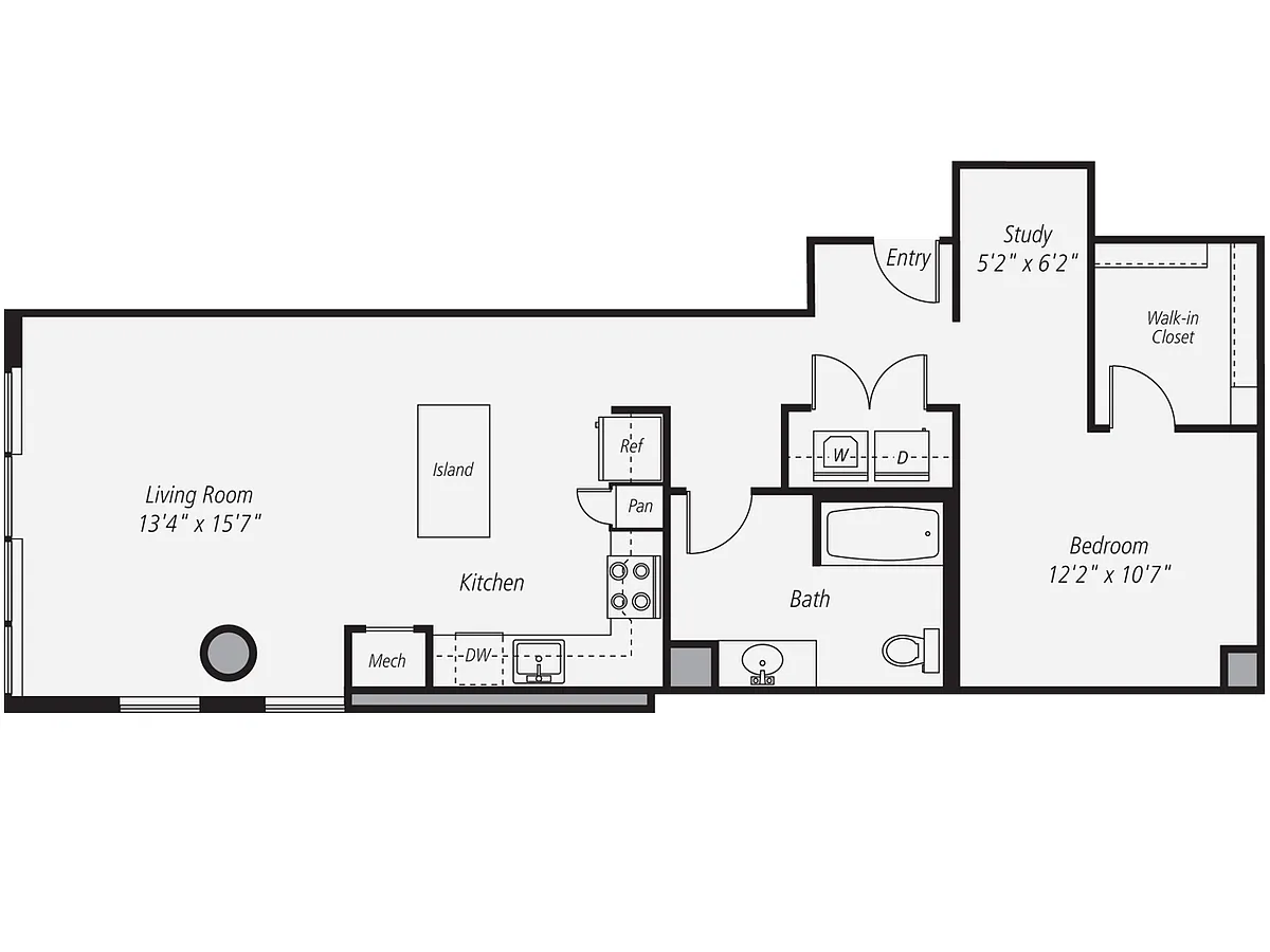 Floor plan A24
