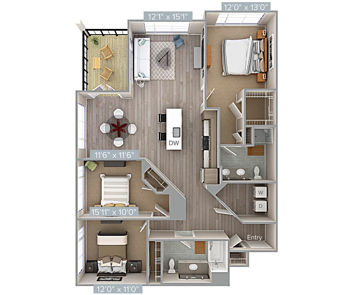 Floor plan C2-1494-U
