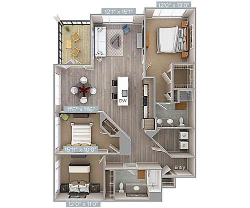 Floor plan C2-1494-U