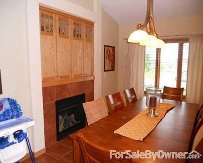 DIning Area
						:
						With a gas fireplace